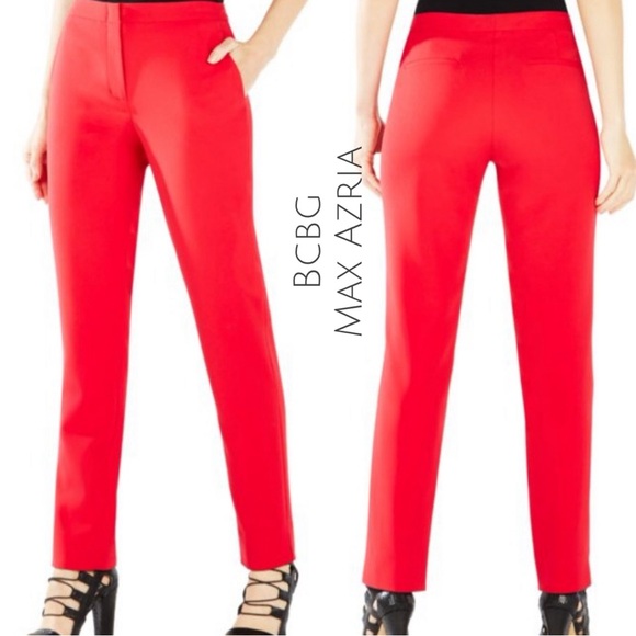 BCBGMaxAzria Pants - Bcbg Max Azria Tarik Dress Pant Trouser with side and back pockets